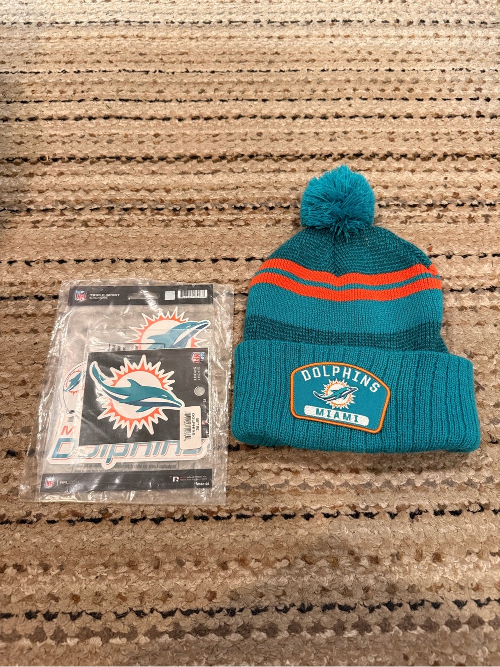 Miami Dolphins Beanie Official NFL merchandise